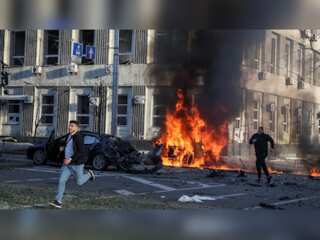 News Alert: Kyiv hit by multiple blasts as Russia strikes cities across Ukraine