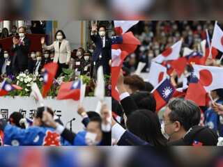 On its National Day vows Taiwan 'no compromise' on freedom and democracy