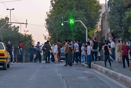 Blasts and gunshots heard at protest over Mahsa Amini's death in Iran