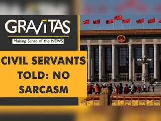 Gravitas: Communist Party wants blue skies