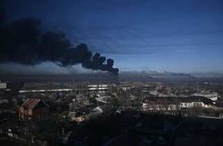 Iran-made kamikaze drones hit Ukraine's Kyiv region; target critical infrastructure facilities