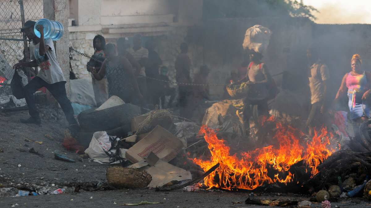 What action is being taken against the ones creating the blockade?