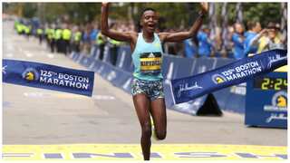 Boston Marathon winner and her Kenyan teammate provisionally suspended for doping