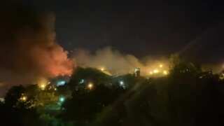 Iran: Rising smoke seen from Evin prison videos posted online