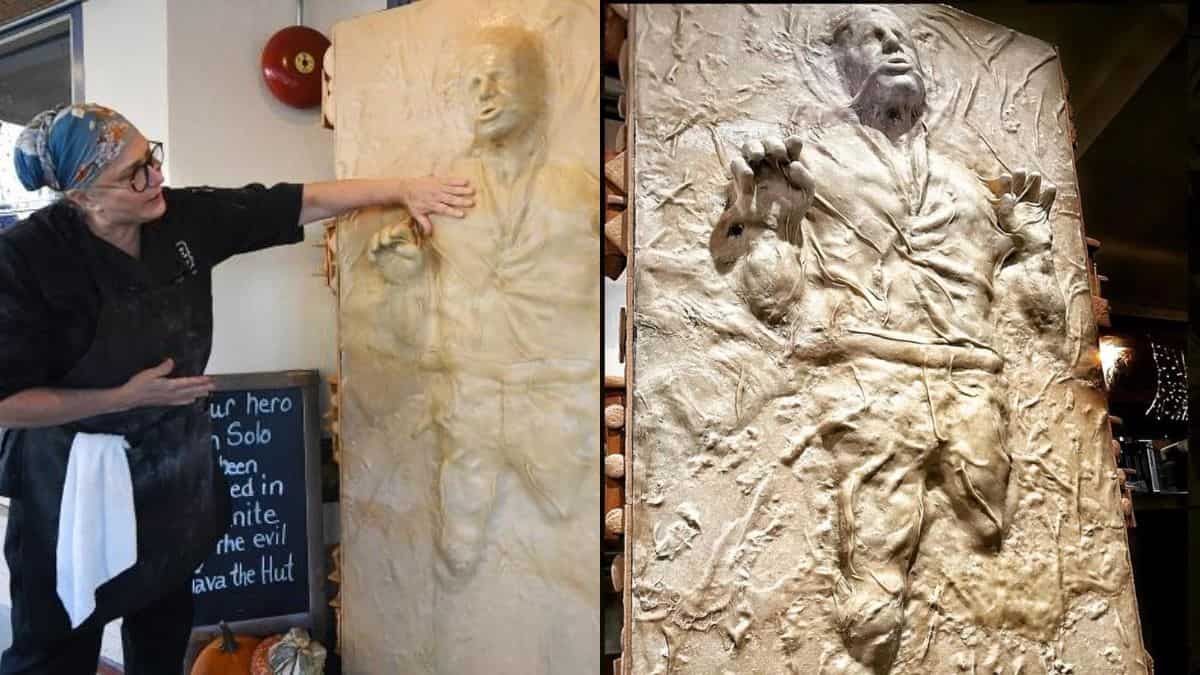 'Star Wars' fans sculpt 6-foot 'Pan Solo' statue from bread dough