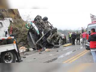 Colombia Bus Accident: At least 20 killed, driver lost control in foggy area