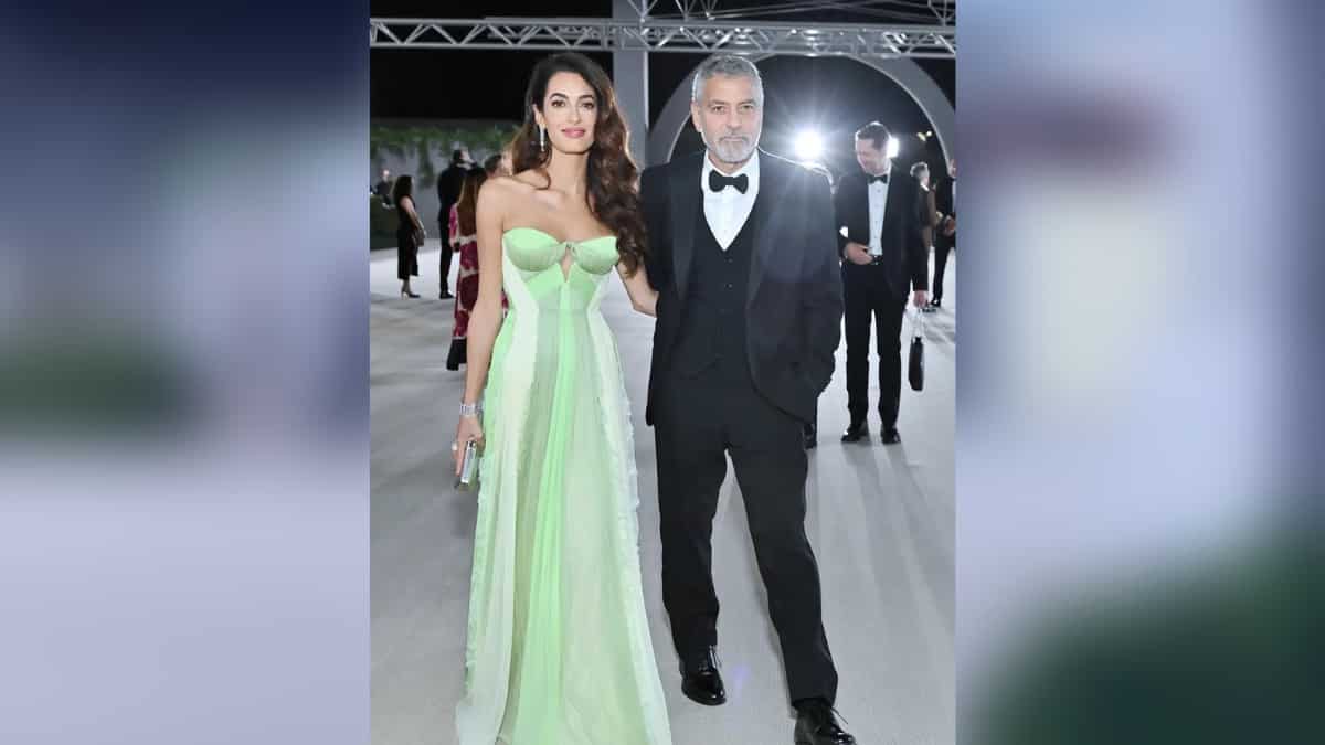 Amal Clooney and George Clooney