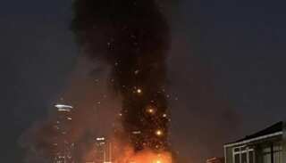 Istanbul: Fire breaks out in 24-storey skyscraper
