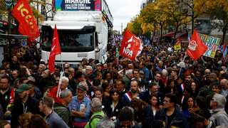 Paris: Thousands take to streets to protest soaring prices