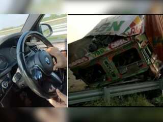 4 killed as truck, BMW collide on Purvanchal Expressway