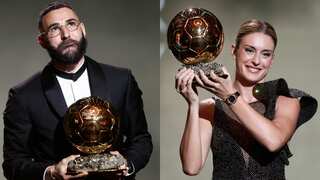 Karim Benzema, Alexia Putellas win Ballon d'Or awards for best players in the world