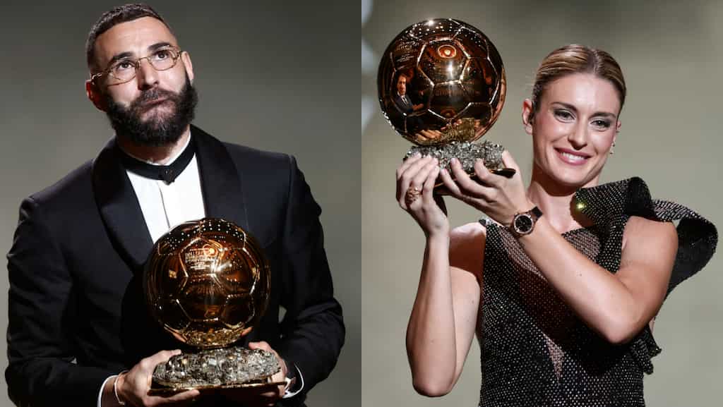 Karim Benzema, Alexia Putellas win Ballon d'Or awards for best players in the world