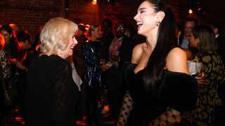 Queen Camilla meets Dua Lipa before announcing 2022 Booker Prize winner, see pics