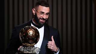 'I never gave up': Karim Benzema after winning maiden Ballon d'or trophy at 34