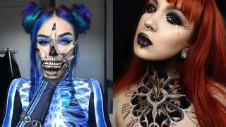 Halloween optical illusion makeup looks that will make your jaws drop