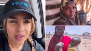 Priyanka Chopra reaches Kenya amid hunger crisis, urges fans to donate