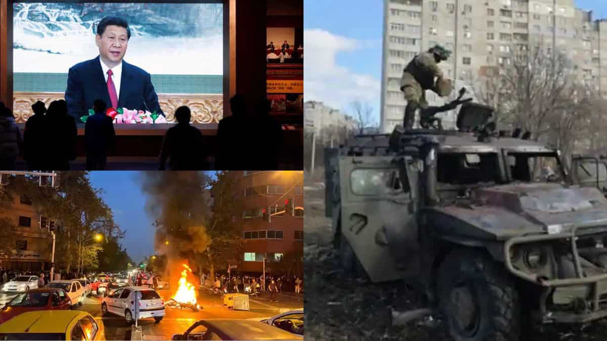 Top 10 world news: Worldwide protests against Xi Jinping, 23 kids killed in Iran, and more Top 10 world news: Worldwide protests against Xi Jinping, 23 kids killed in Iran, and more