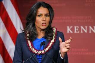 Former Democratic party leader Tulsi Gabbard compares Biden to Adolf Hitler