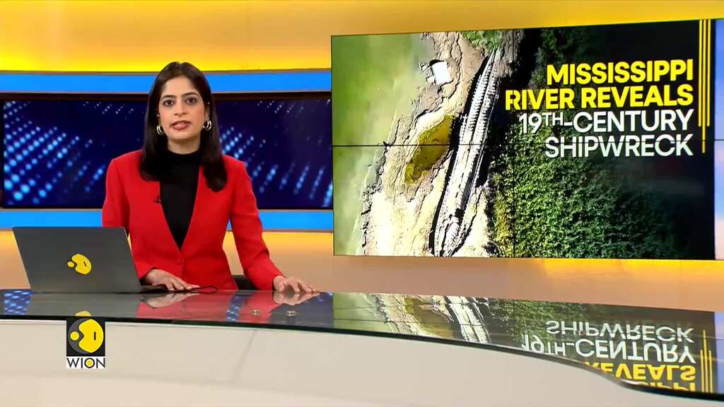 WION Climate Tracker: US' Louisiana resident discovers 19th-century shipwreck in Mississippi river