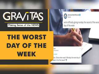 Gravitas: It's 'official', Monday is the week's worst day