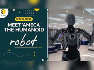 Tech in Trend: Humanoid robot greets visitors at Dubai's Museum of the Future