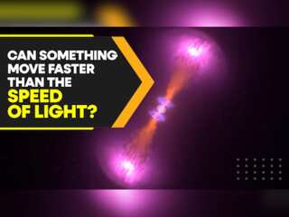 Have scientists spotted something faster than the speed of light?