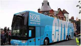 Premier League: Police investigate alleged criminal damage to Man City bus after 1-0 loss to Liverpool