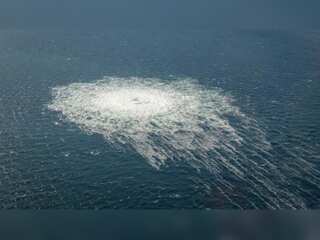 Video: Danish police release Nord Stream explosion footage