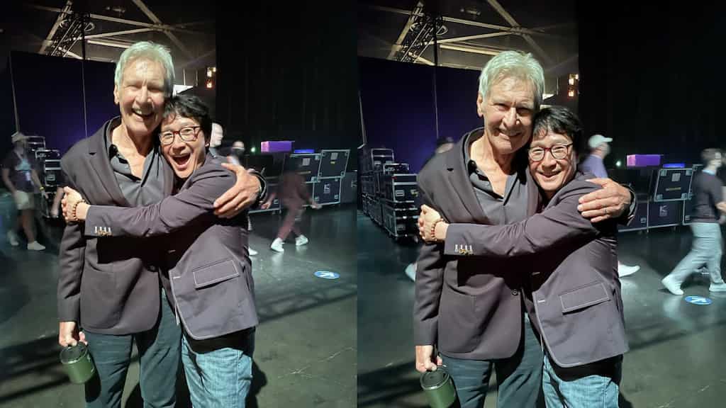 Ke Huy Quan reveals details behind Short Round-Indiana Jones reunion with Harrison Ford