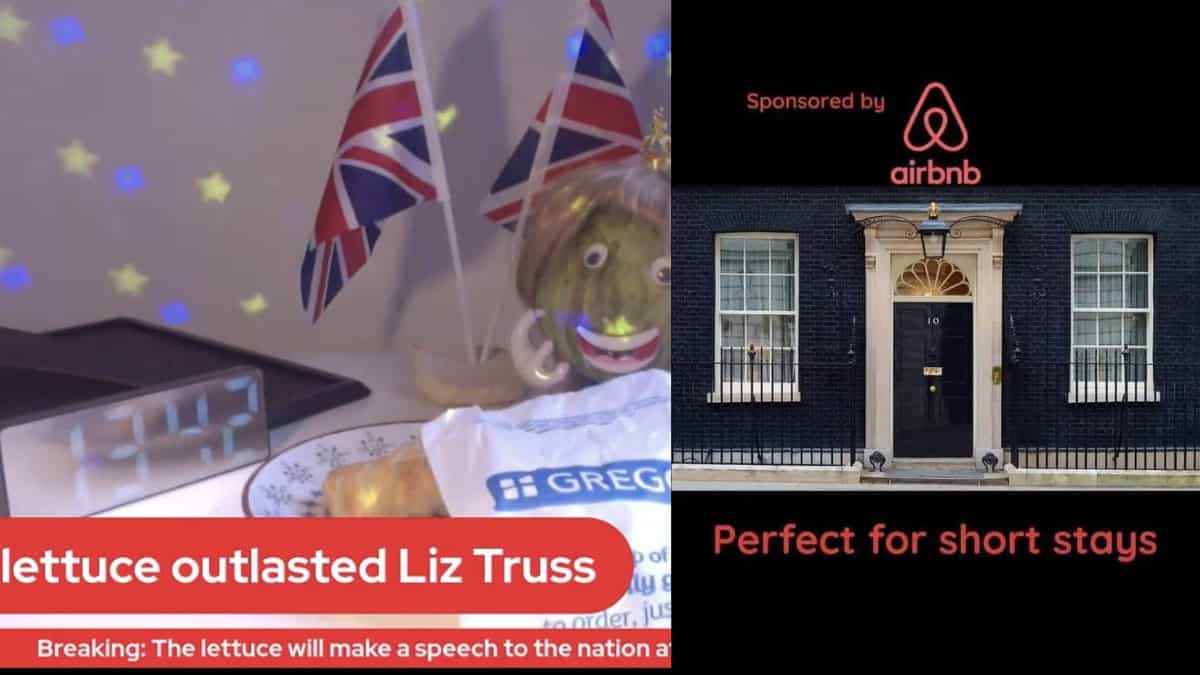 From lettuce to Airbnb, internet erupts with memes after UK PM Liz Truss quits From lettuce to Airbnb, internet erupts with memes after UK PM Liz Truss quits