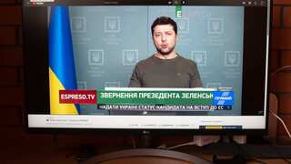 Ukraine TV continues to broadcast despite war