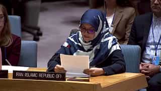 UNSC: Iran's deputy ambassador rejects West's role to act as 'caretakers,' says women can deal with it