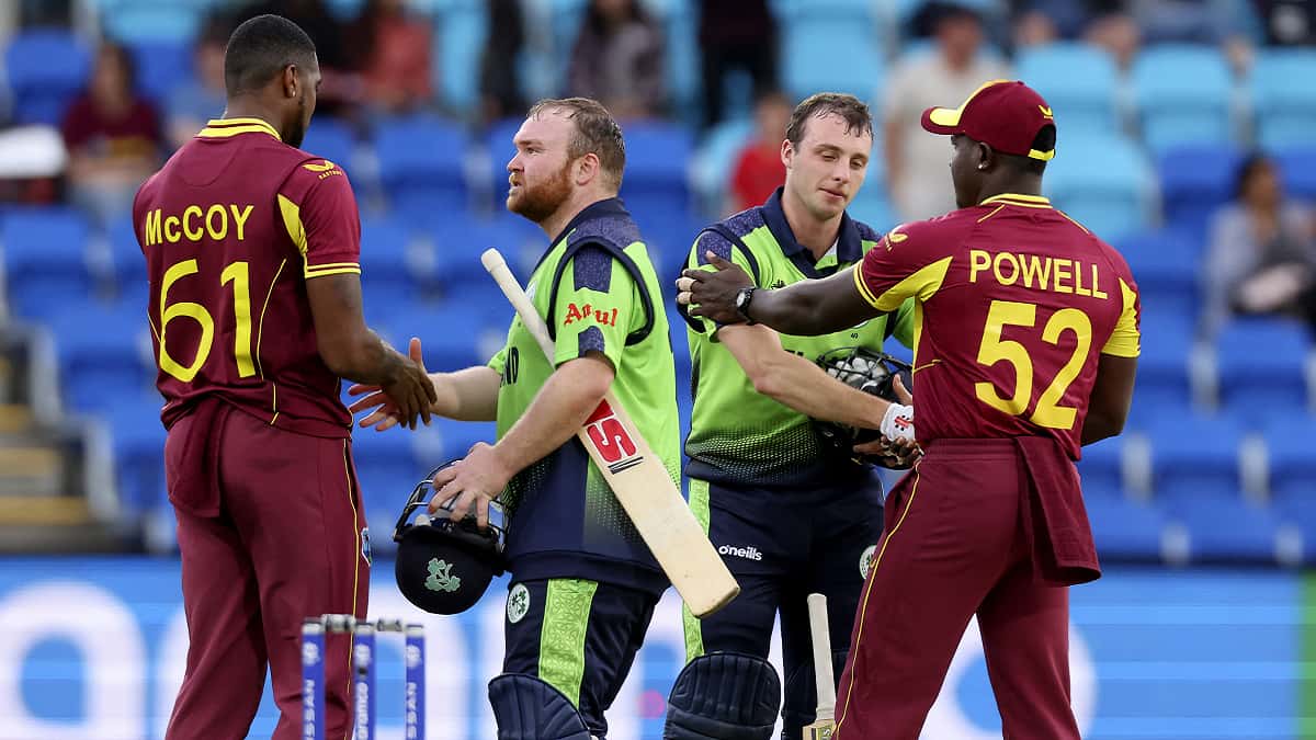 Paul Stirling stars as Ireland knock out two-time champions West Indies from T20 World Cup 2022 Paul Stirling stars as Ireland knock out two-time champions West Indies from T20 World Cup 2022