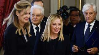 Giorgia Meloni sworn in as Italy's first woman PM, to lead 1st right-wing govt since World War II