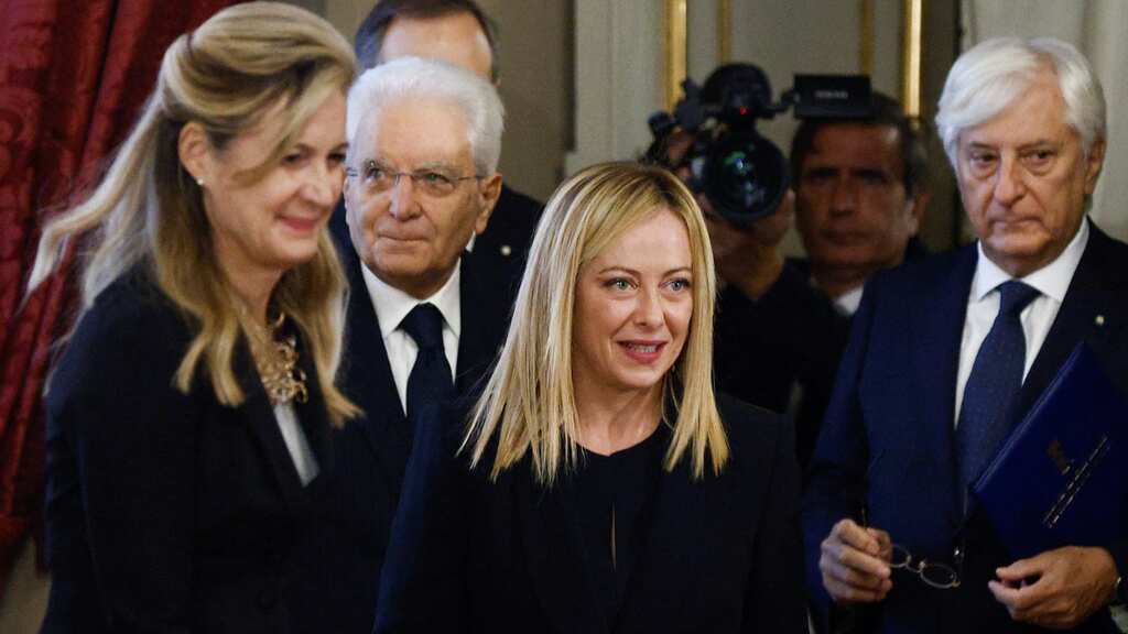 Giorgia Meloni sworn in as Italy's first woman PM, to lead 1st right-wing govt since World War II