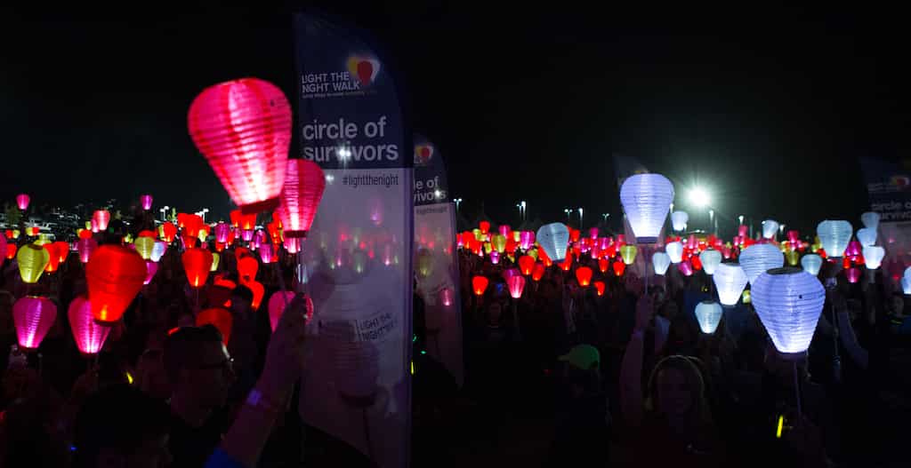 US: 'Light the night' march for cancer survivors and those who lost loved ones to disease