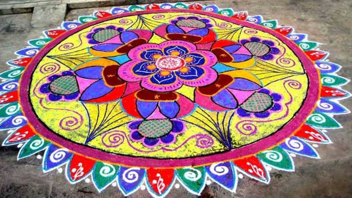 Best rangoli design ideas for Diwali 2022 - Lifestyle News