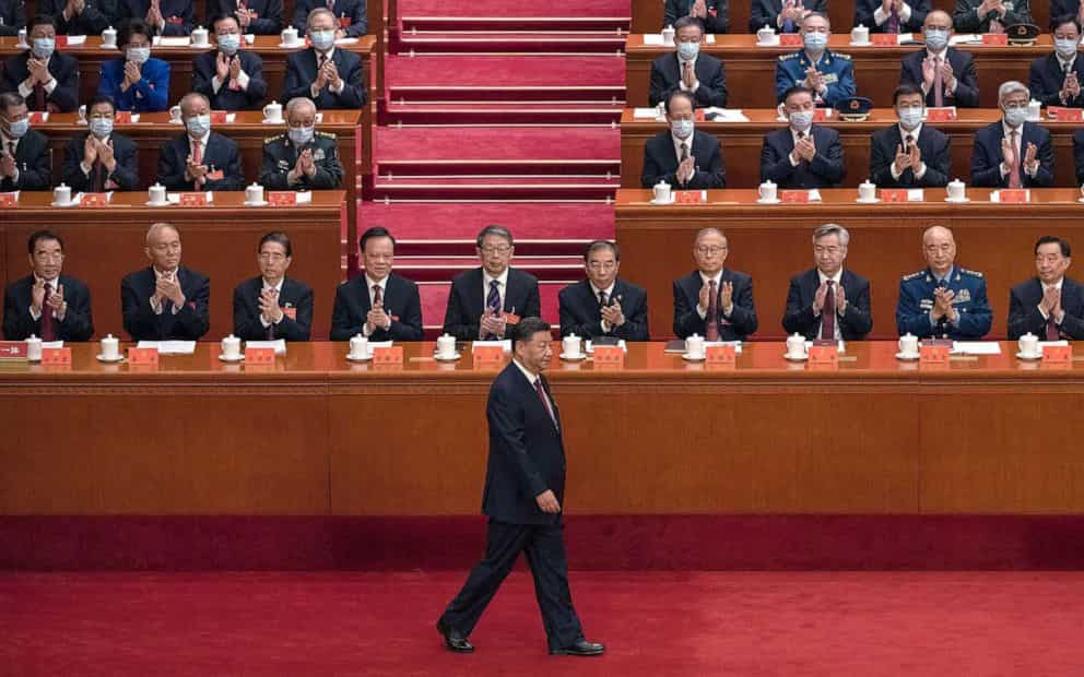 Xi's Game of Thrones unveiled, no woman elected