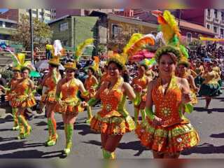 Bolivia: Festivities return to streets of La Paz; students celebrate traditional folk fair