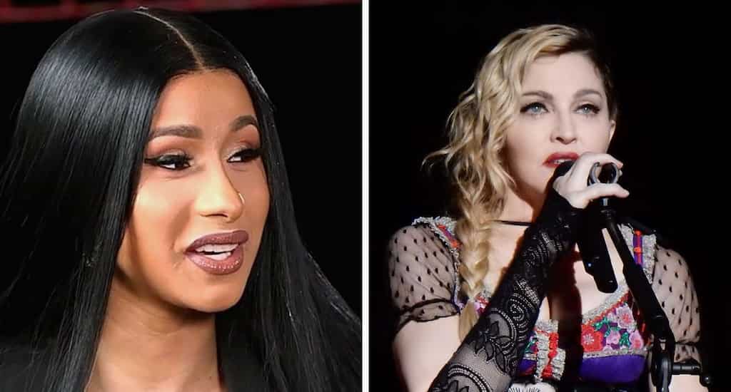 Cardi B and Madonna have a public spat, make amends hours later