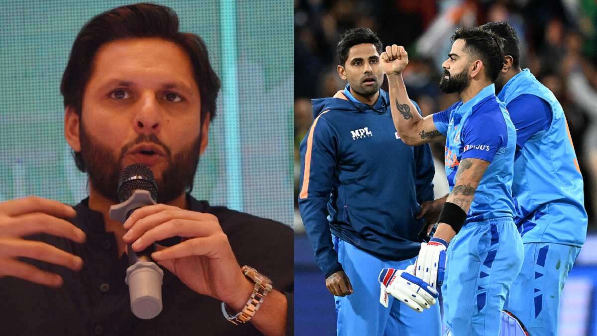 You don't have eagle eyes: Shahid Afridi slams umpires over controversial no-ball call in India-Pakistan clash You don't have eagle eyes: Shahid Afridi slams umpires over controversial no-ball call in India-Pakistan clash