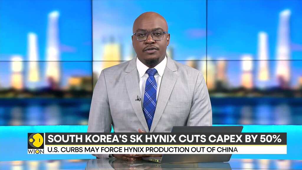 South Korea's SK hynix cuts CapEx by 50%; US curbs may force company out of China