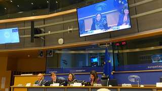 Kashmiri politicians brief EU parliamentarians over developments in the union territory