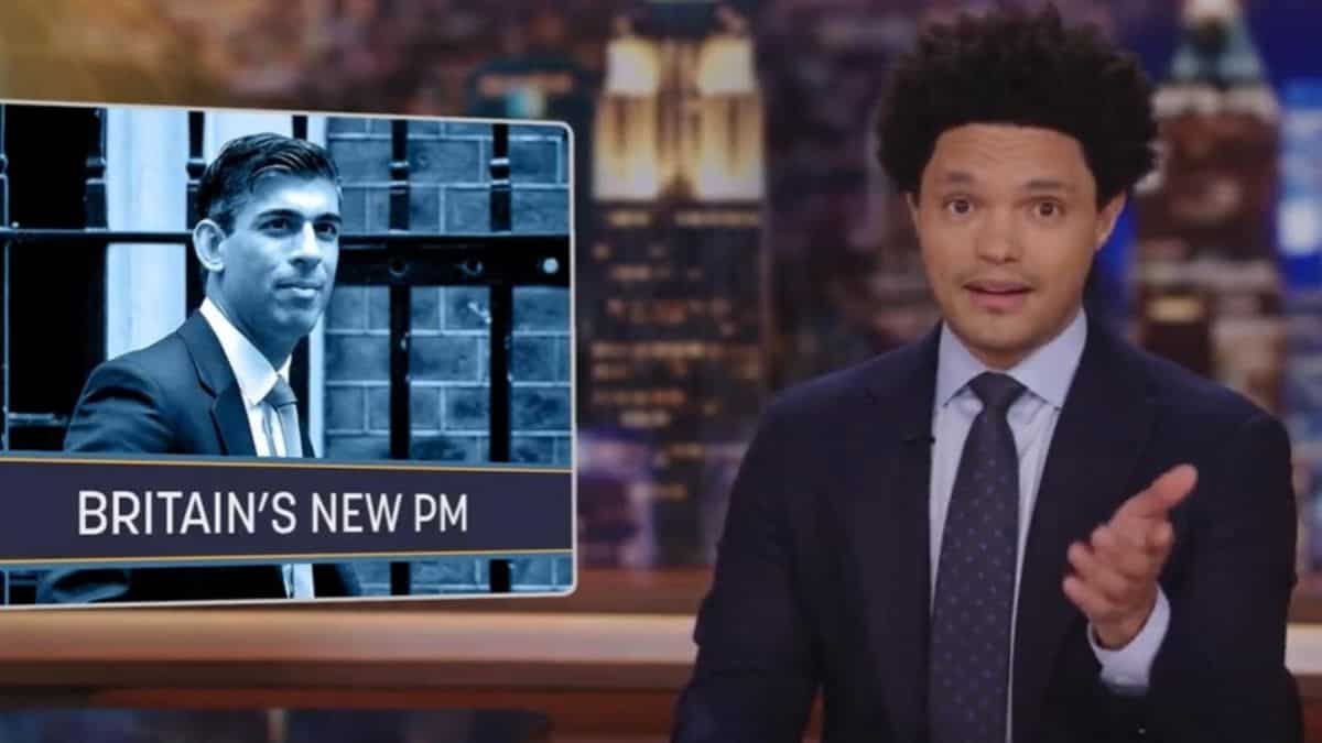 Trevor Noah hilariously roasts racist Brits as Rishi Sunak becomes PM: I am selling the country to India!