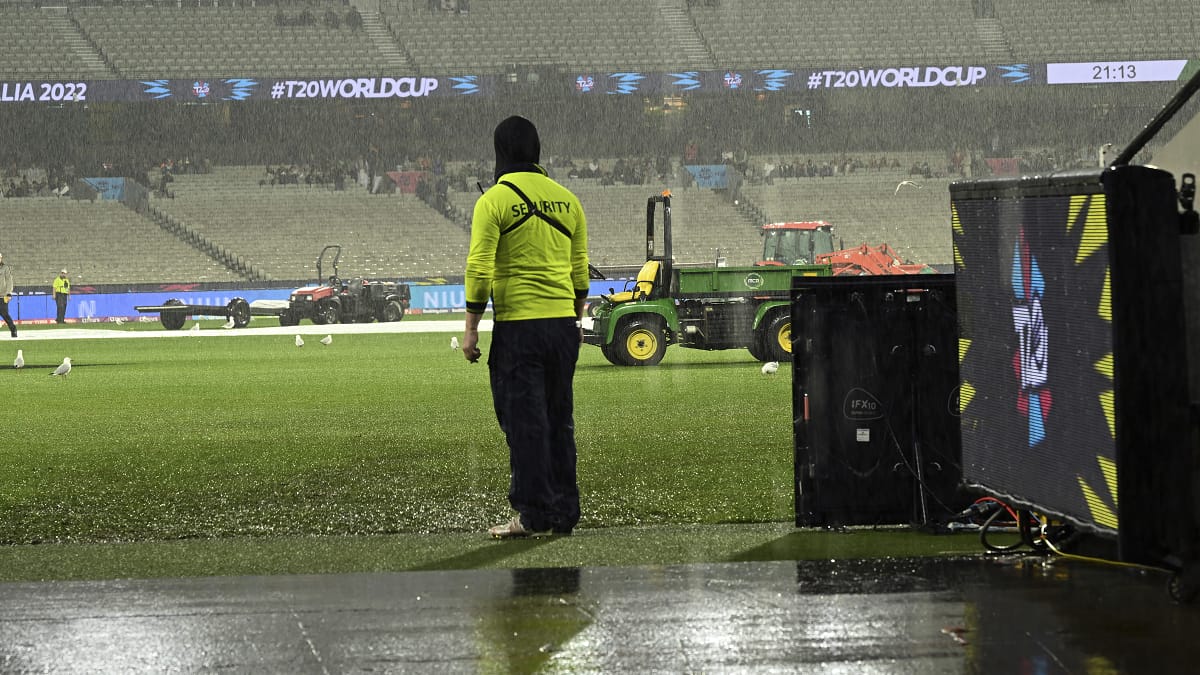 T20 World Cup: New Zealand, Afghanistan share points as match gets abandoned due to rain T20 World Cup: New Zealand, Afghanistan share points as match gets abandoned due to rain