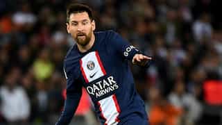 Lionel Messi breaks Cristiano Ronaldo's Champions League record as PSG run riot against Maccabi Haifa