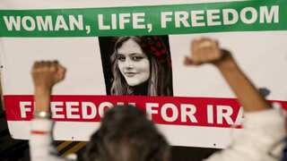 Iran: Mahsa Amini's grave vandalised, says family lawyer