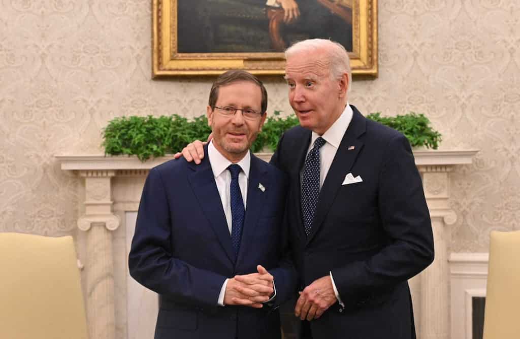 Biden and Israel's Herzog discuss Iran's nuclear program