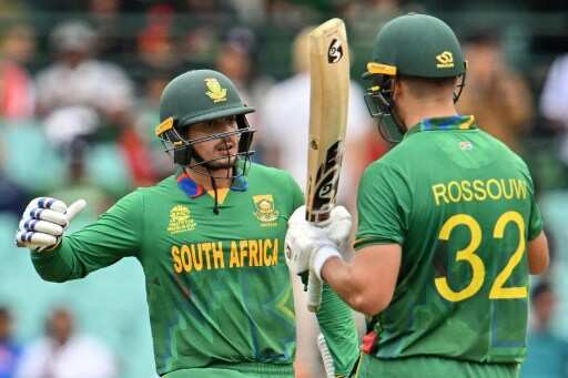 Rilee Rossouw and Quinton de Kock break 12-year-old T20 World Cup record against Bangladesh Rilee Rossouw and Quinton de Kock break 12-year-old T20 World Cup record against Bangladesh