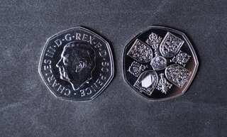 UK: Royal Mint begins production of first 50p coins featuring King Charles